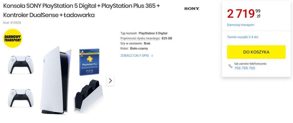 PlayStation 5 promocja media expert 1