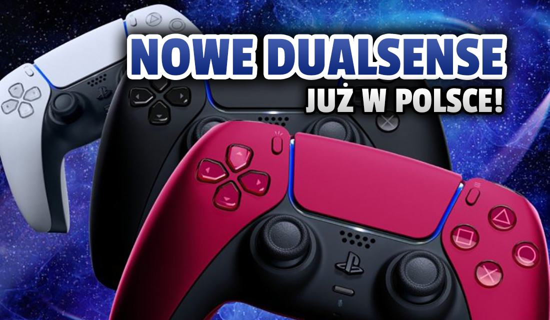 Kontroler DualSense do PlayStation 5 dostępny w Polsce w kolorach czarnym i czerwonym! Ile kosztują nowe warianty i gdzie kupić?