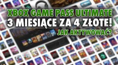 xbox game pass ultimate promocja 4 złote okładka