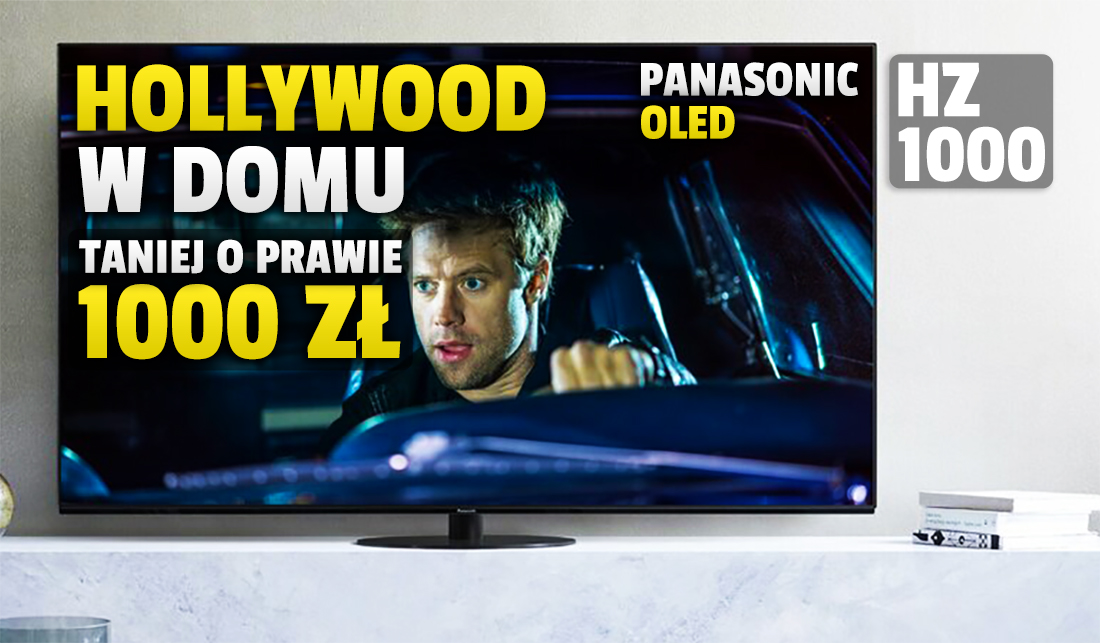 Filmowy telewizor OLED 55 cali od Panasonic w mega promocji! Jakość obrazu rodem z Hollywood prawie 1000 zł taniej – gdzie?
