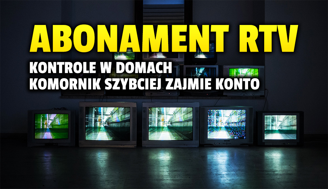 Abonament RTV: kontrole Poczty Polskiej, komornicy zajmują konta. Przejęto już miliony złotych! Jak się bronić?
