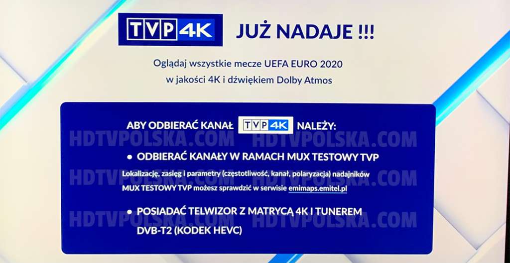 Co zobaczymy od dziś na kanale TVP 4K? Znana jest już pełna ramówka nowego kanału telewizji polskiej!