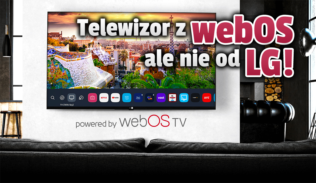 System webOS już nie tylko na telewizorach LG! Oto pierwszy model innego producenta z tym oprogramowaniem – czy możemy go kupić w Polsce?