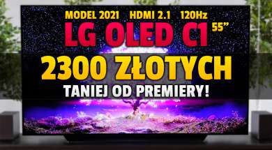 lg oled c1 55 cali telewizor 2021 promocja neonet okładka lipiec