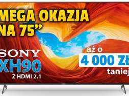 Promocja-Sony-XH90-HDMI-2.1-PS5-PlayStation-5 media expert sierpień 2021 okładka