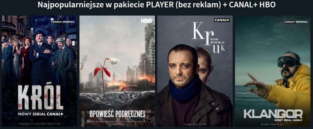Promocja player hbo canal