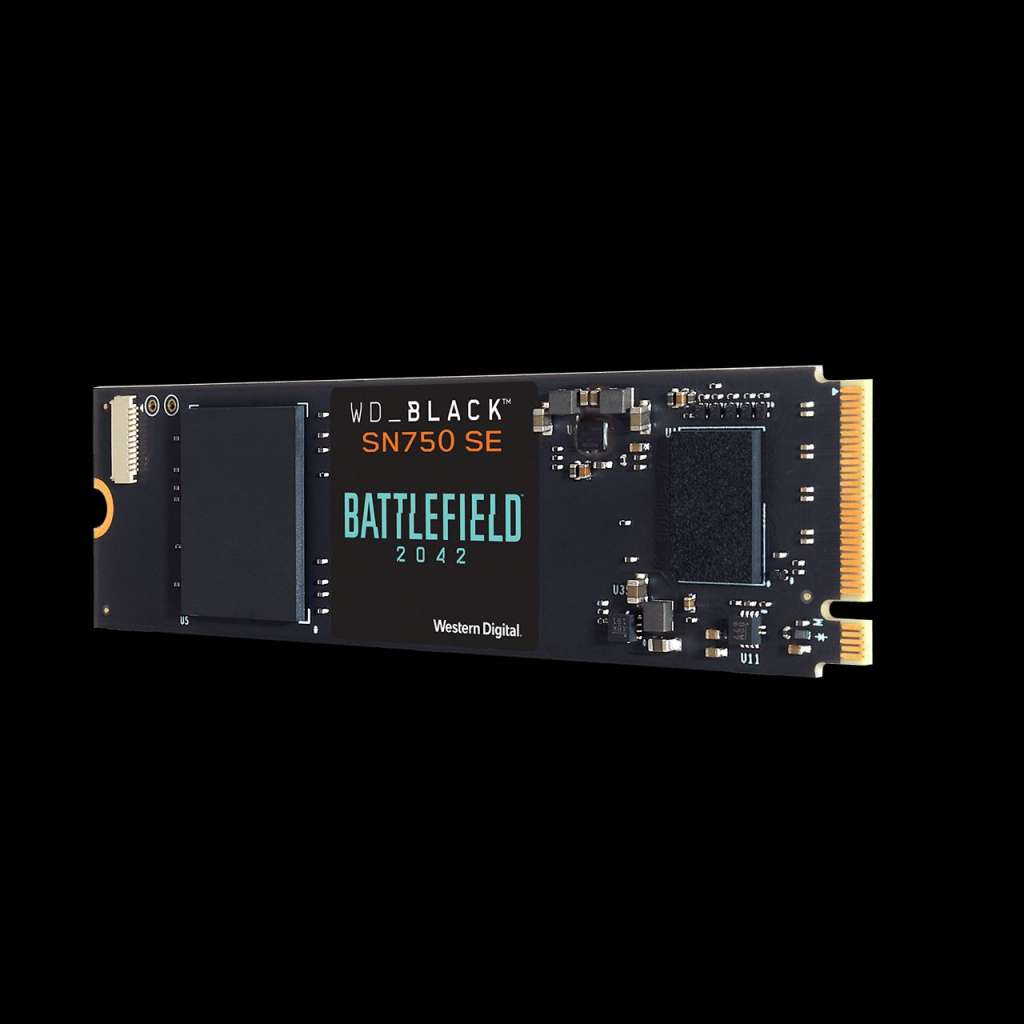 Firma Western Digital prezentuje dysk WD_BLACK SN750 SE - stworzony specjalnie dla fanów gry Battlefield 2042!