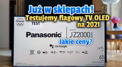 panasonic 4K OLED JZ2000 telewizor w sklepach okładka