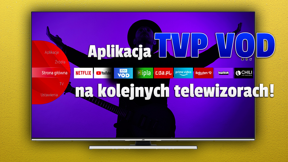 Aplikacja TVP VOD trafiła na kolejne telewizory! Mogą z niej korzystać posiadacze modeli trzech marek – jakich?
