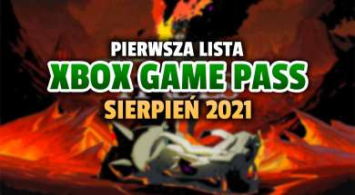 xbox game pass sierpień 2021 gry oferta pierwsza lista okładka