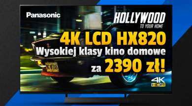 Panasonic HX820 50 cali telewizor 4K LCD promocja RTV Euro AGD wrzesień 2021 okładka