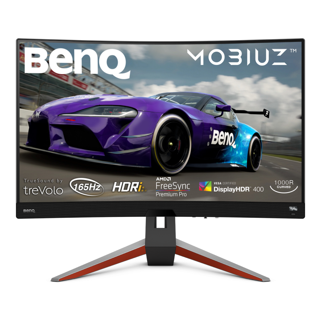 Zakrzywione monitory BenQ 27” EX2710R i 32” EX3210R stworzone z myślą o SimRacingu! Za chwilę premiera - jakie ceny?
