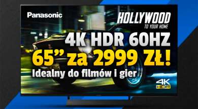panasonic hx810 telewizor 4k hdr 65 cali promocja media expert wrzesień 2021 okładka