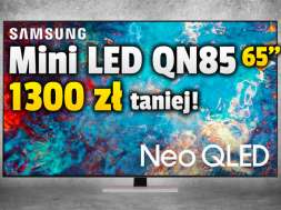 samsung neo qled mini led qn85 65 cali telewizor promocja media expert okładka