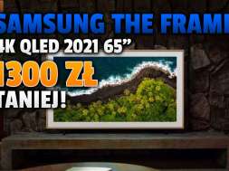 samsung the frame telewizor 4K QLED 2021 65 cali promocja RTV Euro AGD wrzesień 2021 okładka