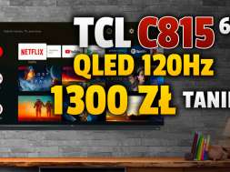 telewizor TCL QLED C815 65 cali promocja Media Expert wrzesień 2021 okładka