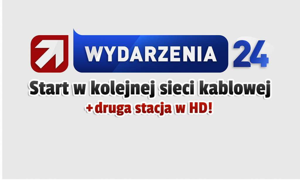 Nowy kanał Wydarzenia24 już można oglądać w kolejnej sieci kablowej! Jest też druga stacja w HD. Gdzie się pojawiły?