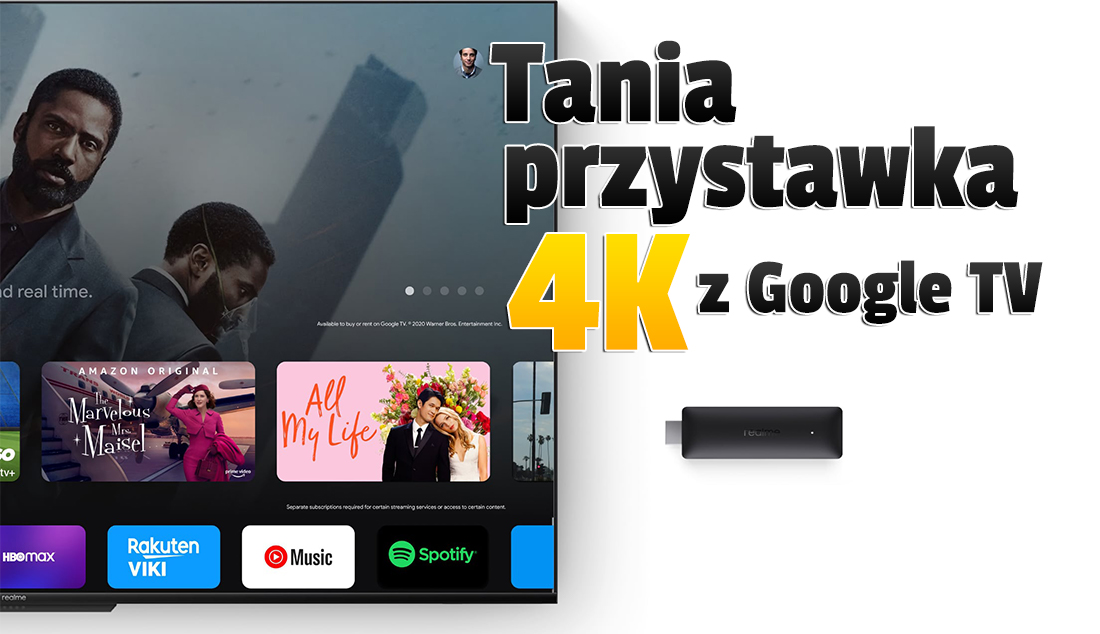 Wreszcie jest tania alternatywa 4K dla Google Chromecast! Wchodzi przystawka z systemem Google TV, która może podbić Polskę