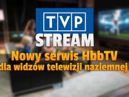 TVP stream platforma HbbTV telewizja hybrydowa VoD okładka