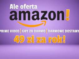 amazon polska promocja prime video darmowe dostawy gry 49 zł za rok okładka