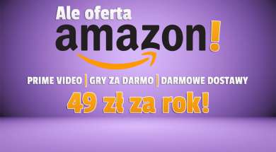amazon polska promocja prime video darmowe dostawy gry 49 zł za rok okładka