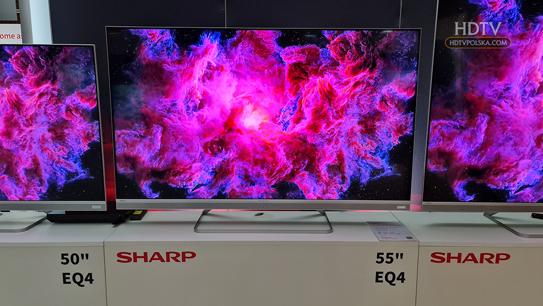Wielki powrót telewizorów Sharp! Byliśmy na hucznym pokazie najnowszych modeli 4K Quantum Dot z Android TV - warto czekać?