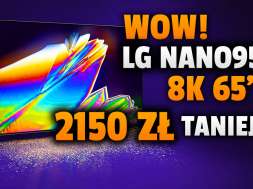telewizor 8K 65 cali LG Nano953 promocja media expert październik okładka