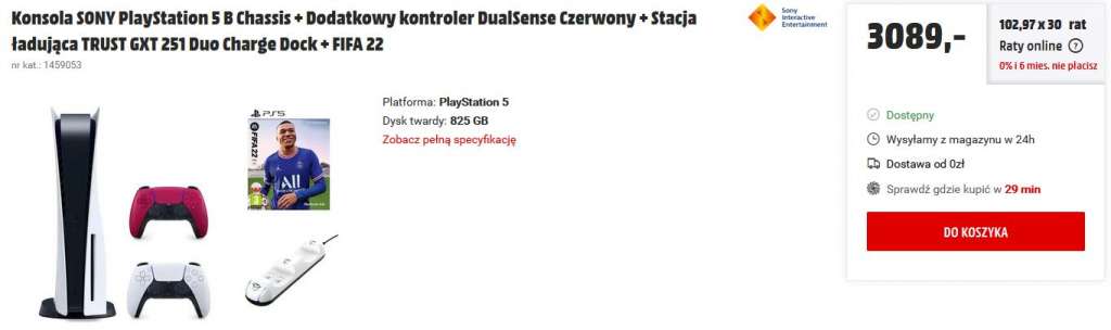 PlayStation 5 od ręki dostępne w media markt 2