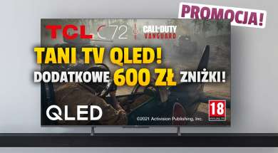 TCL-QLED-C725-telewizor-2021-50 cali promocja Media Expert listopad 2021 okładka