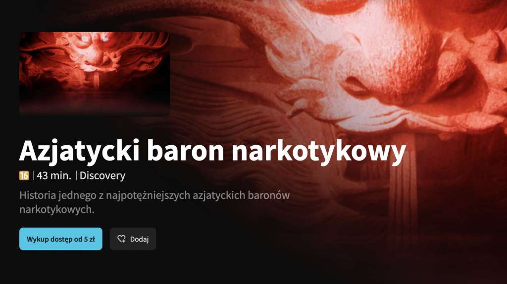 Historia stwórcy największego narkobiznesu na świecie w dokumencie „Azjatycki baron narkotykowy". Gdzie oglądać?