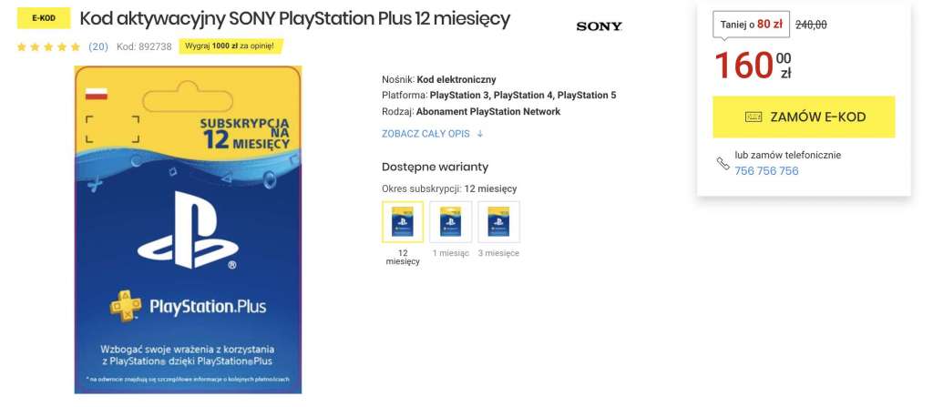 Szok! Genialna promocja na abonament PlayStation Plus! Przy zakupie na rok w kieszeni zostaje aż 120 złotych - gdzie?