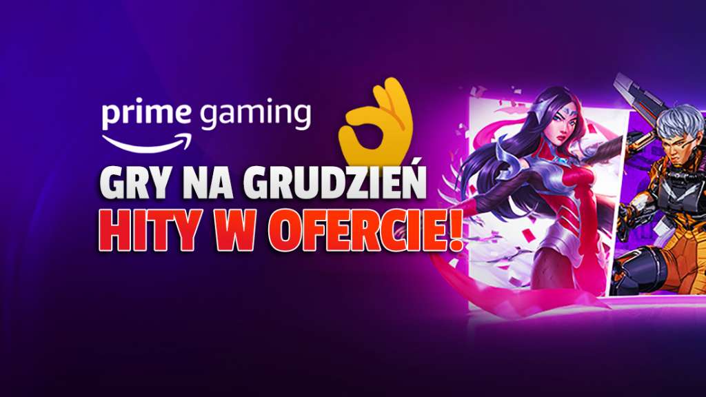 Kupiłeś mega tani abonament Amazon Prime? Właśnie ogłoszono 9 gier, które dostaniesz za darmo w grudniu! W ofercie mocne tytuły!