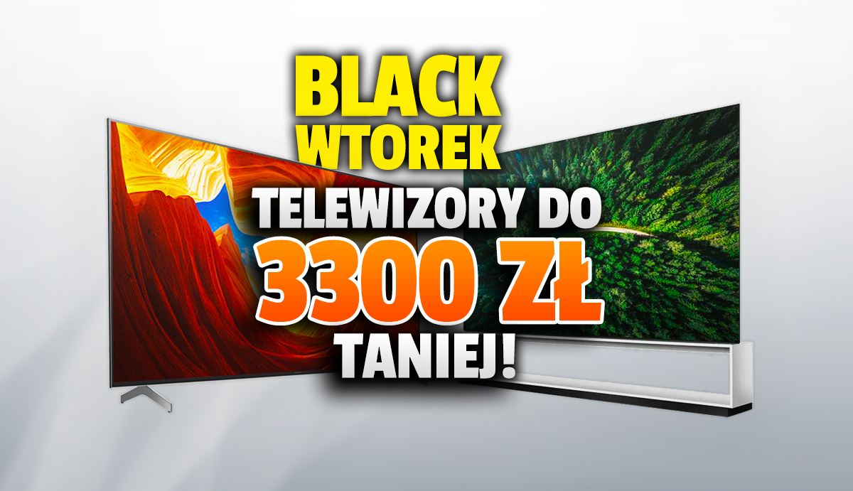 Kilka mega okazji na telewizory OLED, LCD i soundbary w Black Wtorek! Modele do 3300 zł taniej i raty gratis – tylko dziś! Gdzie skorzystać?