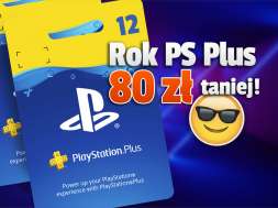 playstation plus 12 miesięcy rok promocja listopad 2021 okładka