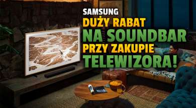 samsung promocja telewizory soundbary rabat listopad 2021 okładka