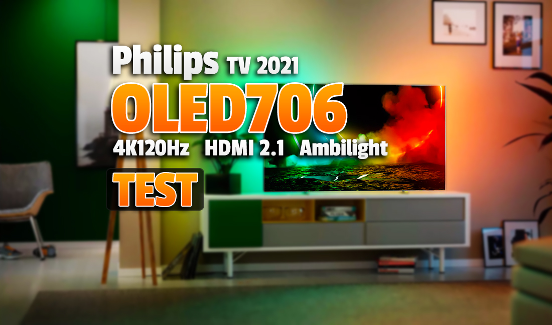 To najtańszy telewizor OLED w ofercie Philips. Test modelu OLED 706 z HDMI 2.1 4K120Hz i Ambilight