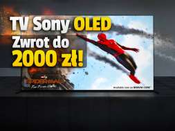 telewizory Sony OLED promocja zwrot na kartę podarunkową RTV Euro AGD listopad 2021 okładka