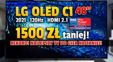 LG OLED C1 48 cali telewizor 2021 promocja media expert grudzień 2021 okładka 2