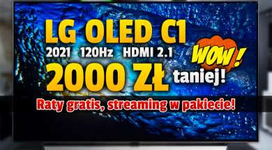 LG OLED C1 55 cali telewizor 2021 promocja rtv euro agd grudzień 2021 okładka