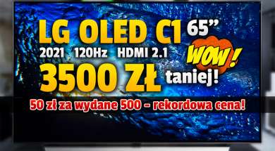 LG OLED C1 65 cali telewizor 2021 promocja neonet grudzień 2021 okładka