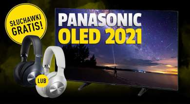 Panasonic telewizory OLED promocja słuchawki Technics gratis media expert okładka