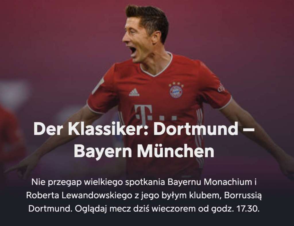Dziś wielki mecz Borussia - Bayern! Starcie Lewandowski vs. Haaland da się oglądać za darmo! Gdzie i jak?