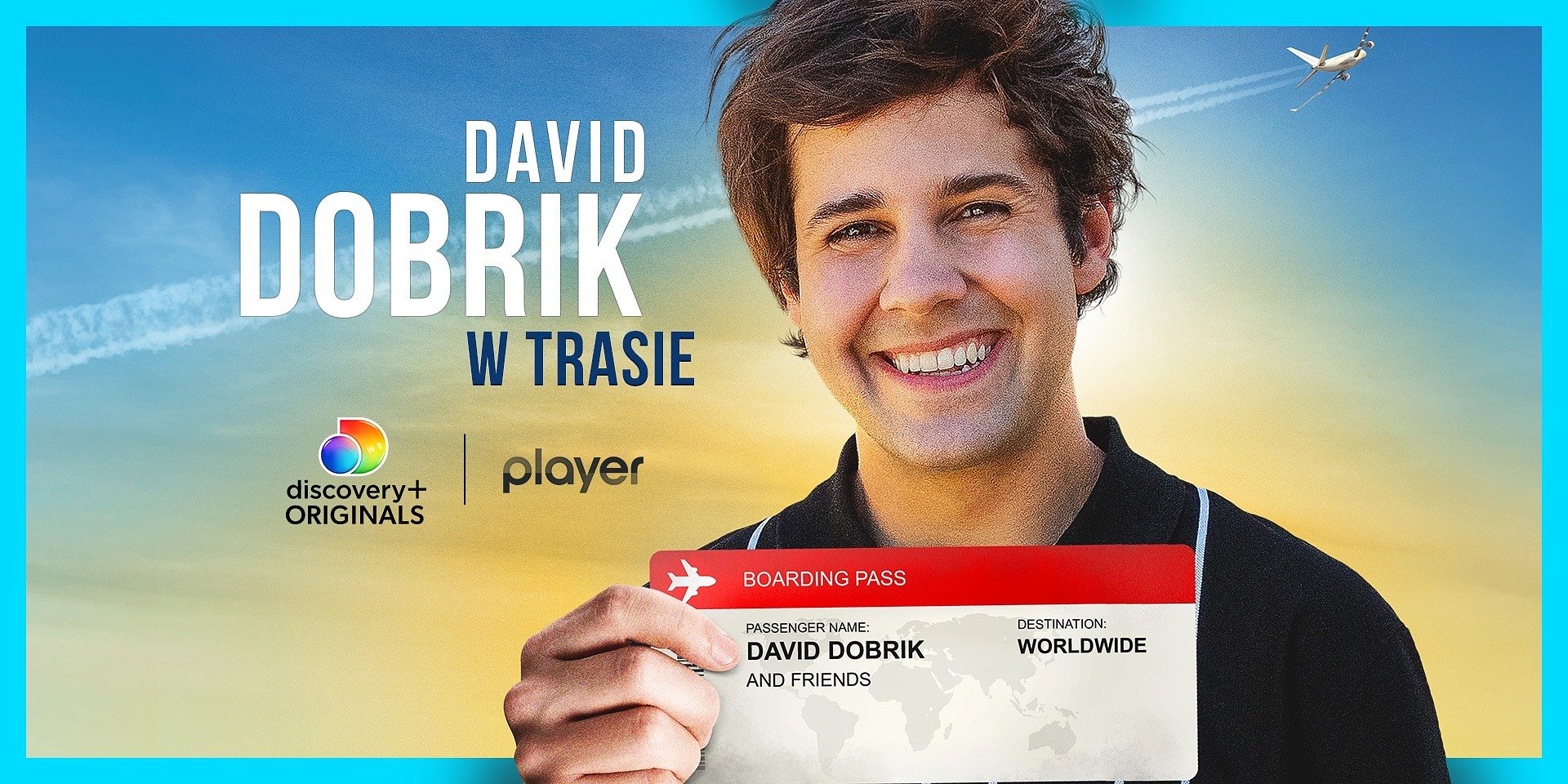 Nowa seria podróżnicza w Player! “David Dobrik w trasie” – gdzie zabierze nas popularny twórca z YouTube?