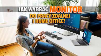 jak wybrać monitor do pracy zdalnej home office dell okładka