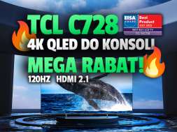 telewizor TCL QLED C728 55 cali promocja Media Expert grudzień 2021 okładka