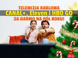 telewizja kablowa vectra promocja świąteczna canal+ eleven hbo go za darmo okładka