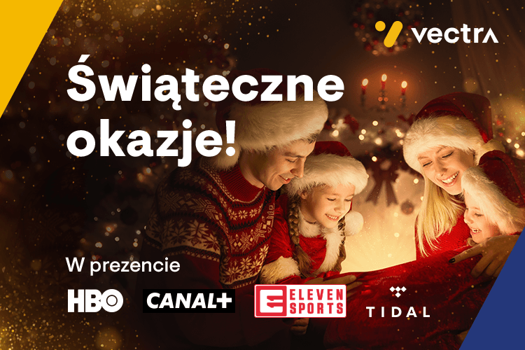 Szaleństwo w telewizji kablowej! Wszystkie kanały CANAL+ i Eleven Sport, HBO GO i Tidal w prezencie! Gdzie taka oferta specjalna?