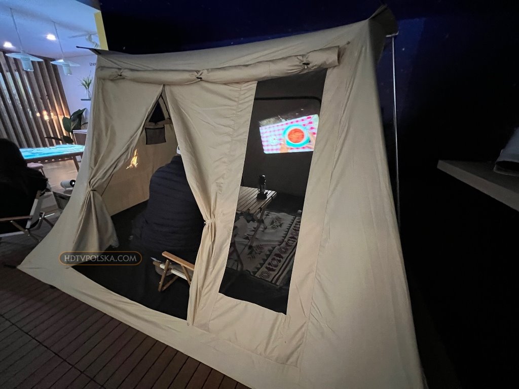 Samsung The Freestyle CES 2022 camping