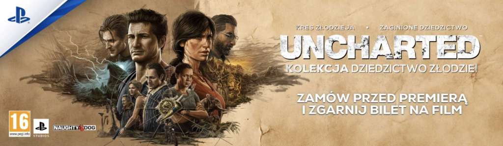 GRA PS5 UNCHARTED: KOLEKCJA DZIEDZICTWO ZŁODZIEI - Stan: nowy 149