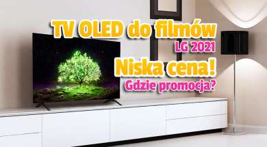 LG OLED A1 telewizor 55 cali 2021 promocja Media Expert styczeń 2022 okładka